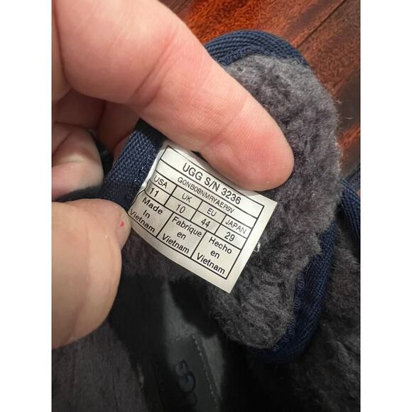 Men's Ugg Neumel Suede Upper Boot New Navy size 11 - Picture 7 of 9